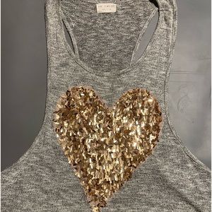 Sparkle heart tank